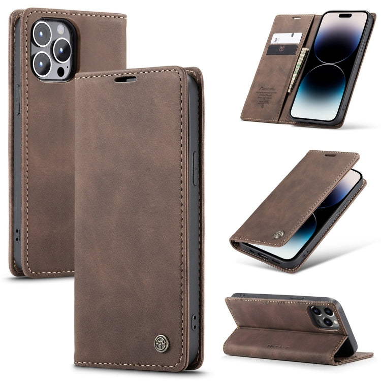 CaseMe-013 Multifunctional Retro Frosted Leather Phone Case