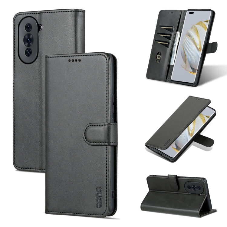 AZNS Skin Feel Calf Texture Flip Leather Phone Case, For Huawei nova 10, For Huawei nova 10 Pro