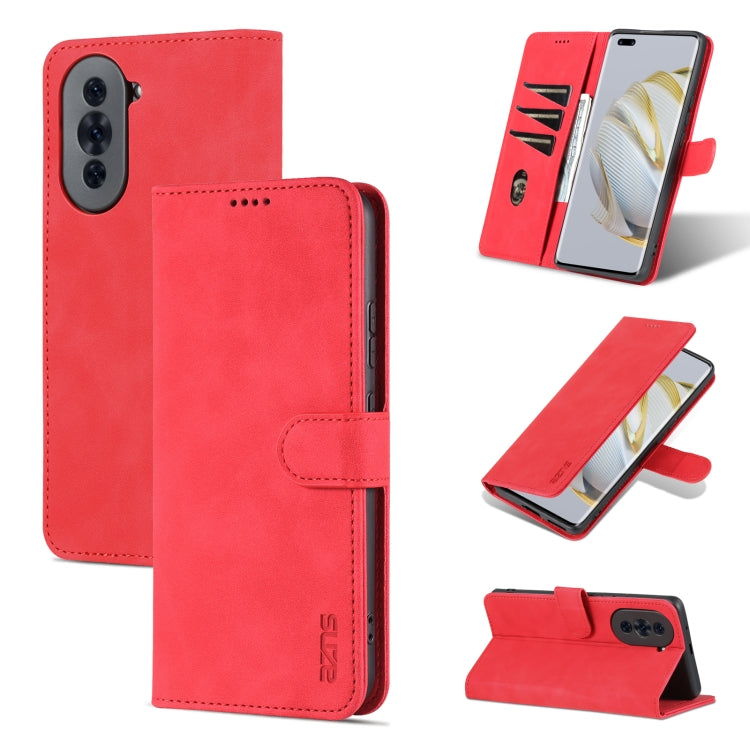 AZNS Skin Feel Calf Texture Flip Leather Phone Case, For Huawei nova 10, For Huawei nova 10 Pro