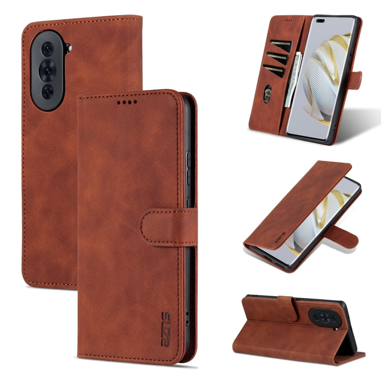 AZNS Skin Feel Calf Texture Flip Leather Phone Case