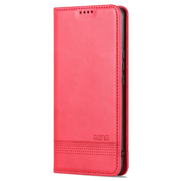 AZNS Magnetic Calf Texture Flip Leather Phone Case