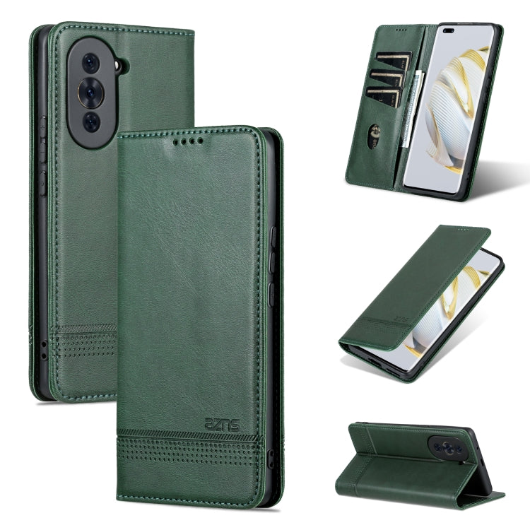 AZNS Magnetic Calf Texture Flip Leather Phone Case