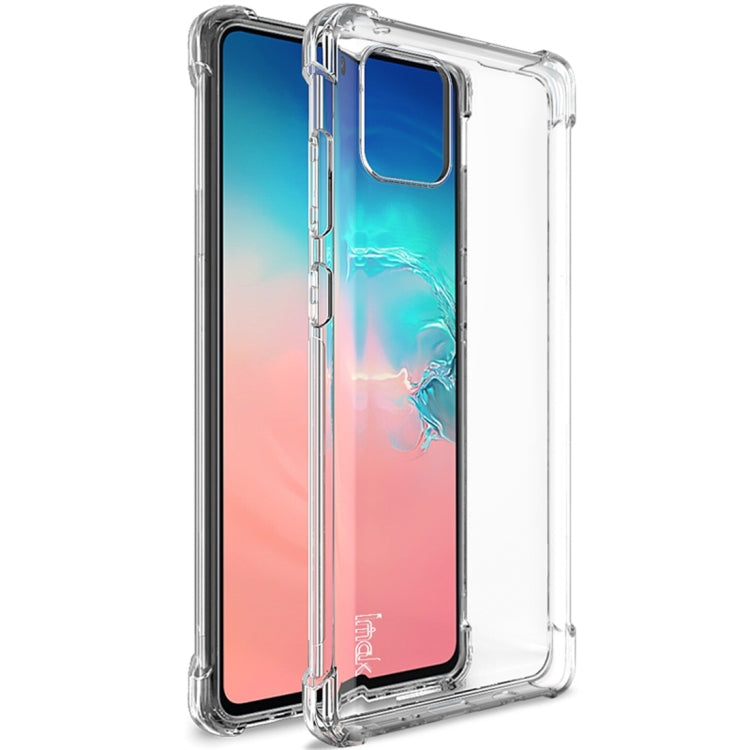 IMAK All-inclusive Shockproof Airbag TPU Protective Case, with Screen Protector, For Huawei nova 6 SE / P40 Lite, For LG V60 ThinQ 5G, For OnePlus 8, For Galaxy A71, For Galaxy Note10 Lite / A81, For Galaxy S20+ 5G, For Sony Xperia 10 II