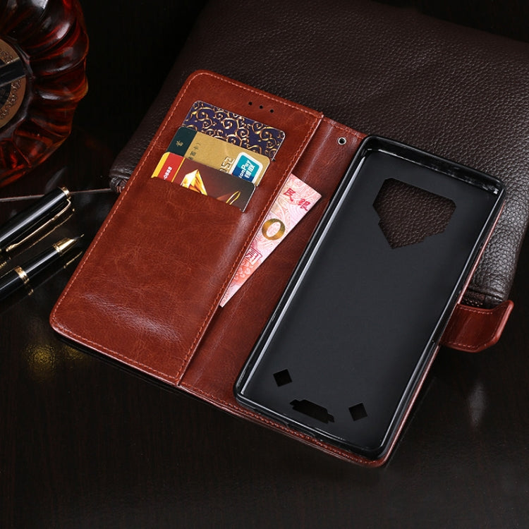 idewei Crazy Horse Texture Horizontal Flip Leather Case with Holder & Card Slots & Wallet, Series 7