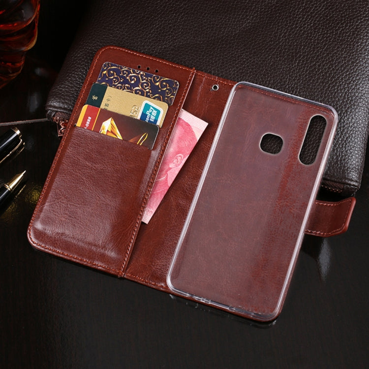 idewei Crazy Horse Texture Horizontal Flip Leather Case with Holder & Card Slots & Wallet, Series 8