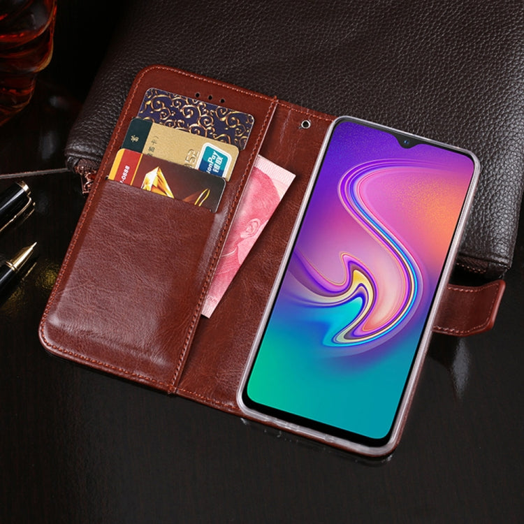 idewei Crazy Horse Texture Horizontal Flip Leather Case with Holder & Card Slots & Wallet, Series 8