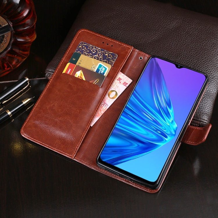 idewei Crazy Horse Texture Horizontal Flip Leather Case with Holder & Card Slots & Wallet, Series 9