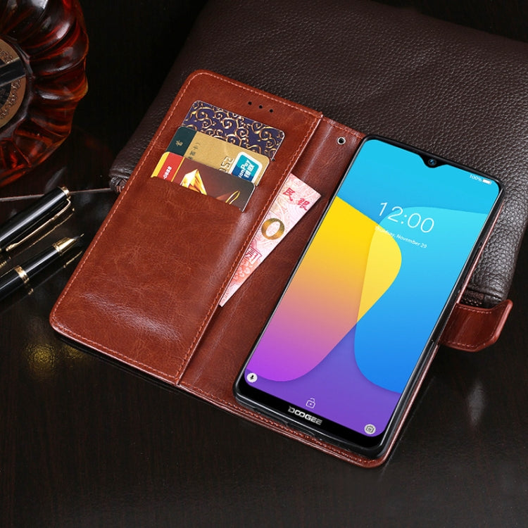 idewei Crazy Horse Texture Horizontal Flip Leather Case with Holder & Card Slots & Wallet, For Doogee X90, For LG V60 ThinQ, For OPPO Find X2, For OPPO Realme 6 Pro