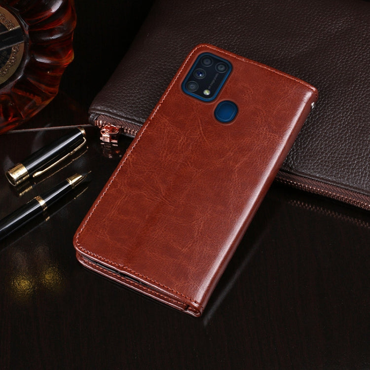 idewei Crazy Horse Texture Horizontal Flip Leather Case with Holder & Card Slots & Wallet, For Galaxy M31, For Sony Xperia 1 II, For Sony Xperia 10 II, For Vivo Z6