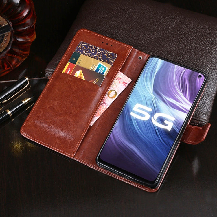 idewei Crazy Horse Texture Horizontal Flip Leather Case with Holder & Card Slots & Wallet, Series 10