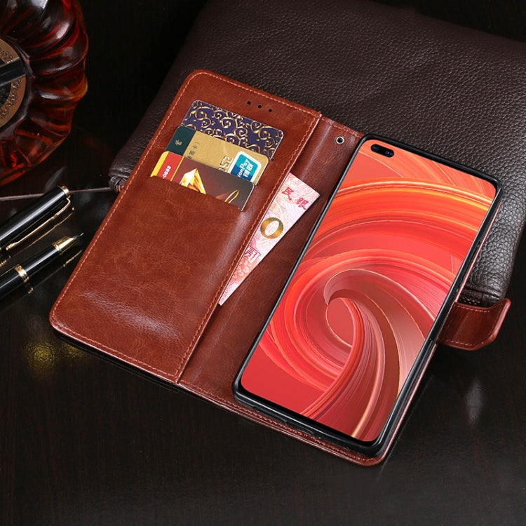 idewei Crazy Horse Texture Horizontal Flip Leather Case with Holder & Card Slots & Wallet, Series 1