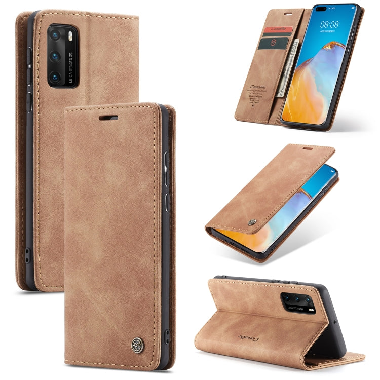 CaseMe-013 Multifunctional Horizontal Flip Leather Case with Card Slot & Holder & Wallet, For Huawei P40, For Huawei P40 Pro, For Huawei P40 Lite