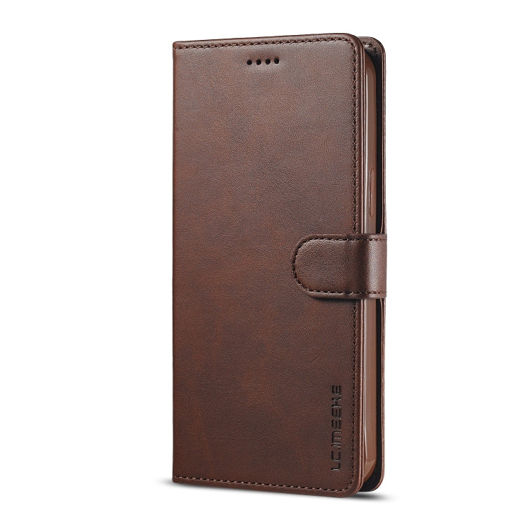 LC.IMEEKE Calf Texture Horizontal Flip Leather Case