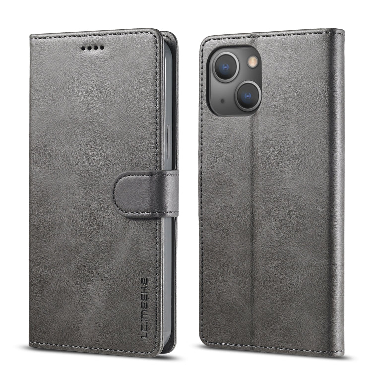 LC.IMEEKE Calf Texture Horizontal Flip Leather Case