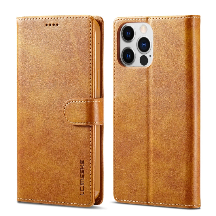 LC.IMEEKE Calf Texture Horizontal Flip Leather Case