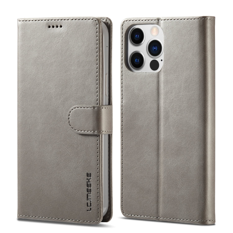 LC.IMEEKE Calf Texture Horizontal Flip Leather Case