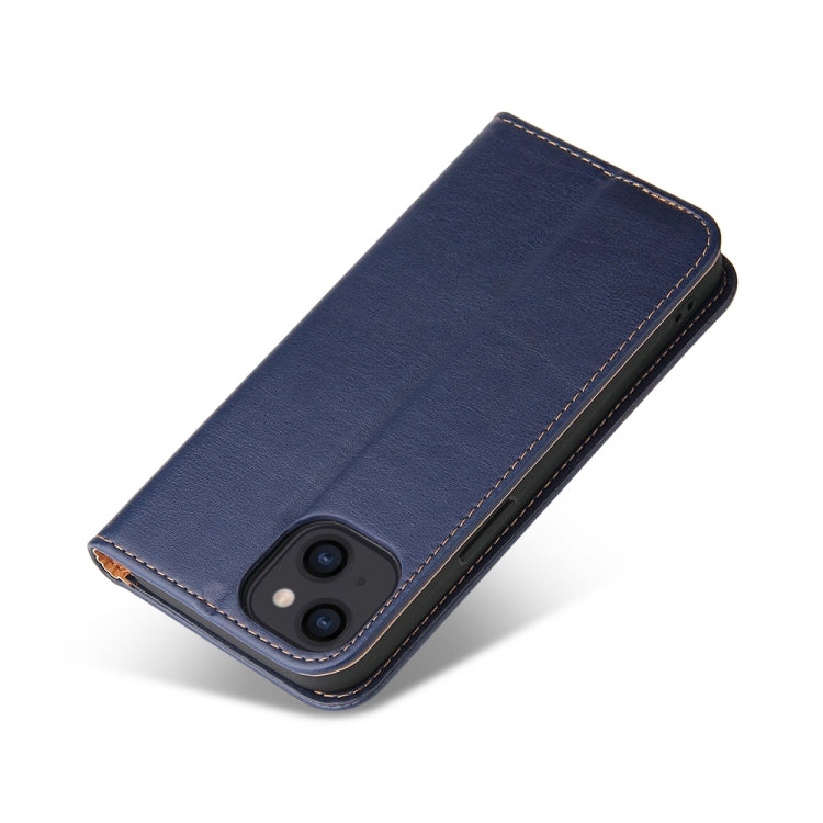 Fierre Shann PU Genuine Leather Texture Leather Phone Case