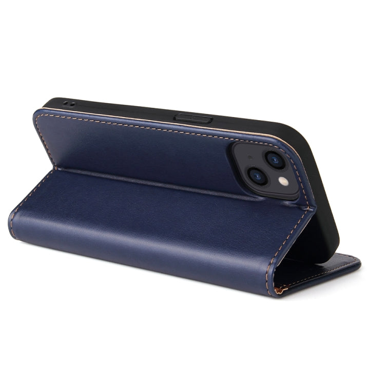 Fierre Shann PU Genuine Leather Texture Leather Phone Case