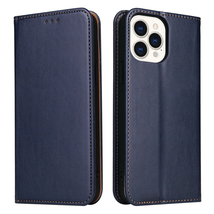 Fierre Shann PU Genuine Leather Texture Leather Phone Case