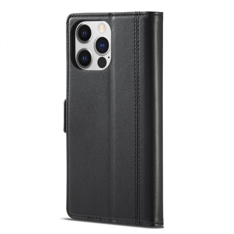 LC.IMEEKE Magnetic Buckle Leather Phone Case with Holder & Card Slots & Wallet