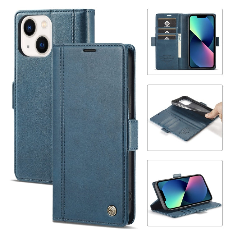 LC.IMEEKE Magnetic Buckle Leather Phone Case with Holder & Card Slots & Wallet