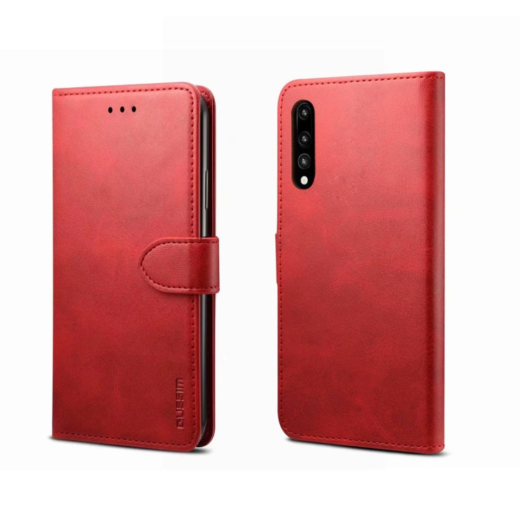 GUSSIM Business Style Horizontal Flip Leather Case with Holder & Card Slots & Wallet, For Huawei P20 Pro, For Huawei P20, For Huawei P40 Lite/Nova 6 SE/7i, For Huawei Honor 20, For Galaxy A10s, For Galaxy A20e