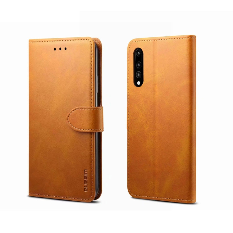 GUSSIM Business Style Horizontal Flip Leather Case with Holder & Card Slots & Wallet, For Huawei P20 Pro, For Huawei P20, For Huawei P40 Lite/Nova 6 SE/7i, For Huawei Honor 20, For Galaxy A10s, For Galaxy A20e