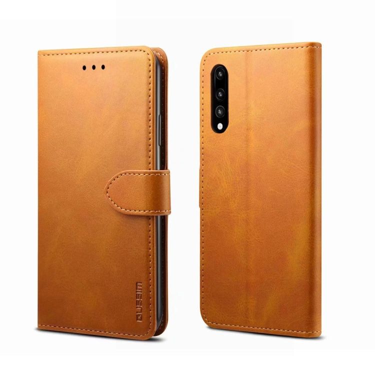 GUSSIM Business Style Horizontal Flip Leather Case with Holder & Card Slots & Wallet, For Huawei P20 Pro, For Huawei P20, For Huawei P40 Lite/Nova 6 SE/7i, For Huawei Honor 20, For Galaxy A10s, For Galaxy A20e