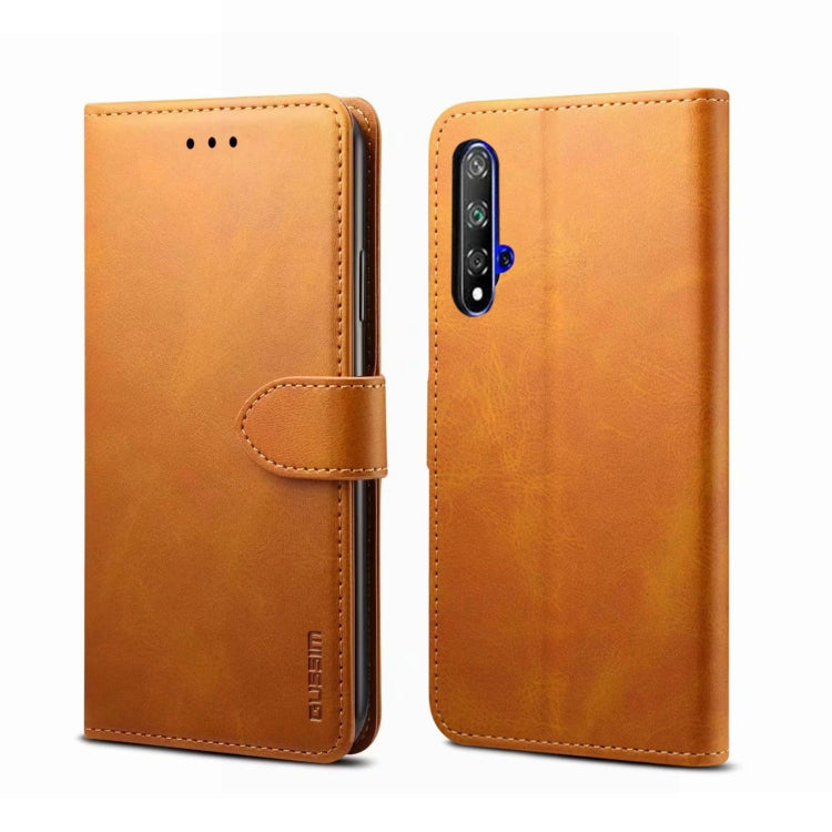 GUSSIM Business Style Horizontal Flip Leather Case with Holder & Card Slots & Wallet, Series 2