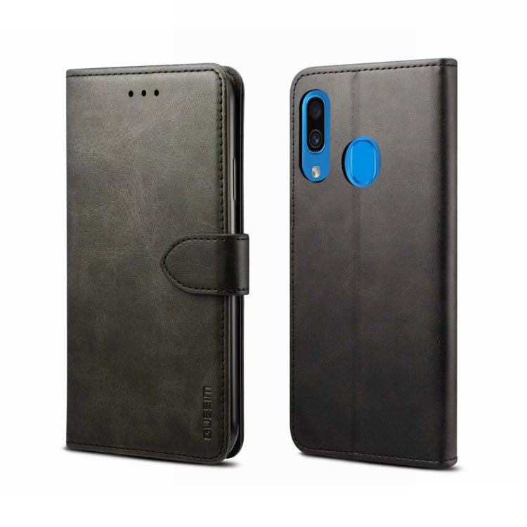 GUSSIM Business Style Horizontal Flip Leather Case with Holder & Card Slots & Wallet, For Huawei P20 Pro, For Huawei P20, For Huawei P40 Lite/Nova 6 SE/7i, For Huawei Honor 20, For Galaxy A10s, For Galaxy A20e