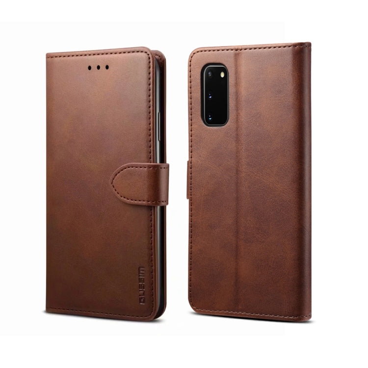 GUSSIM Business Style Horizontal Flip Leather Case with Holder & Card Slots & Wallet, For Galaxy A20s, For Galaxy A51, For Galaxy A71, For Galaxy S20, For Galaxy S20 Plus, For Galaxy S20 Ultra