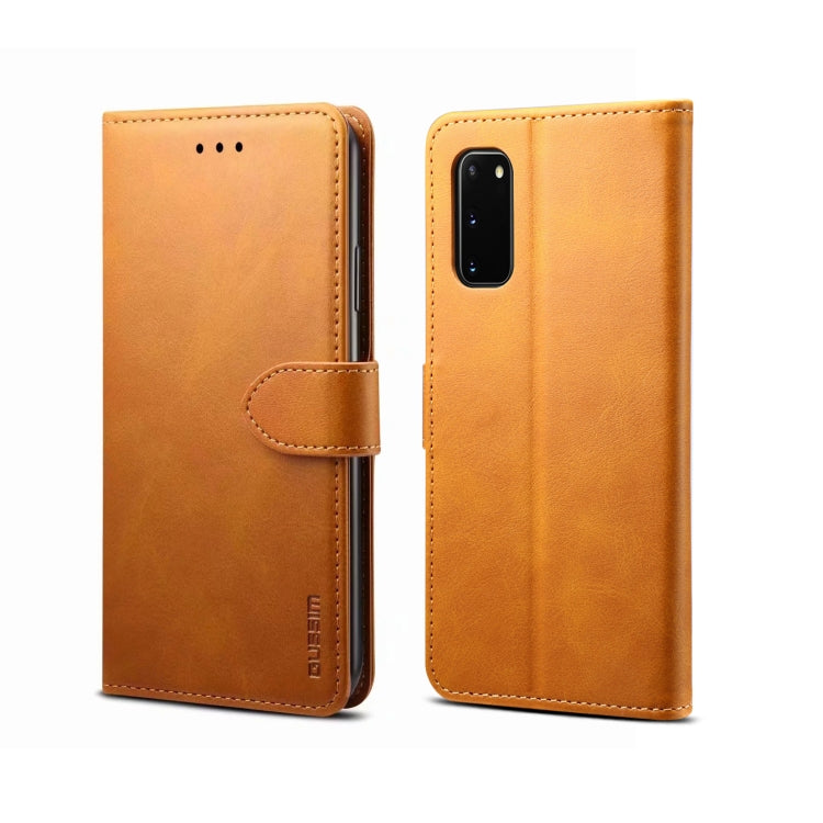 GUSSIM Business Style Horizontal Flip Leather Case with Holder & Card Slots & Wallet, For Galaxy A20s, For Galaxy A51, For Galaxy A71, For Galaxy S20, For Galaxy S20 Plus, For Galaxy S20 Ultra