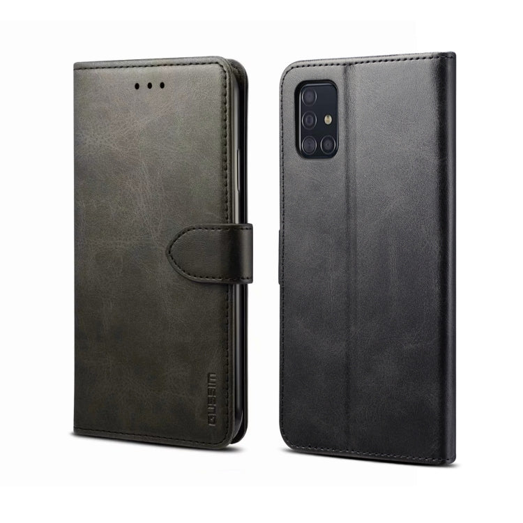 GUSSIM Business Style Horizontal Flip Leather Case with Holder & Card Slots & Wallet, For Galaxy A20s, For Galaxy A51, For Galaxy A71, For Galaxy S20, For Galaxy S20 Plus, For Galaxy S20 Ultra