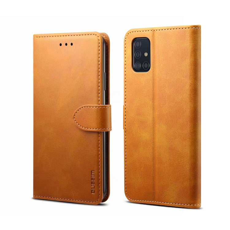 GUSSIM Business Style Horizontal Flip Leather Case with Holder & Card Slots & Wallet, For Galaxy A20s, For Galaxy A51, For Galaxy A71, For Galaxy S20, For Galaxy S20 Plus, For Galaxy S20 Ultra