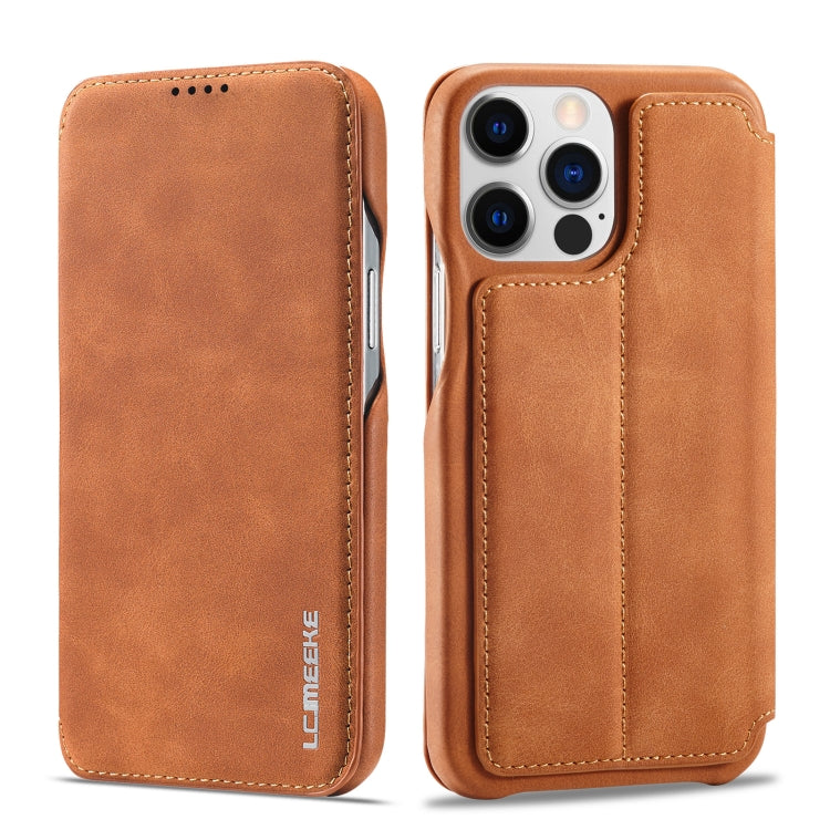 LC.IMEEKE Hon Ancient Series Flip Leather Phone Case