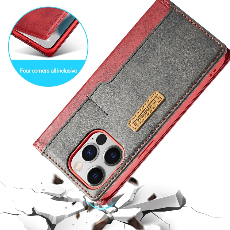 LC.IMEEKE LC-001 Color Matching Frosted Leather Phone Case