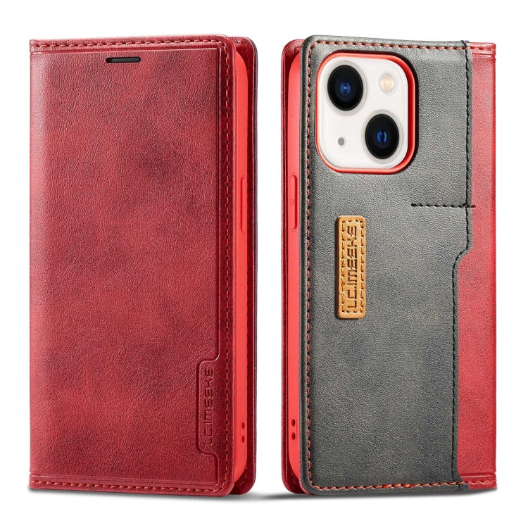 LC.IMEEKE LC-001 Color Matching Frosted Leather Phone Case