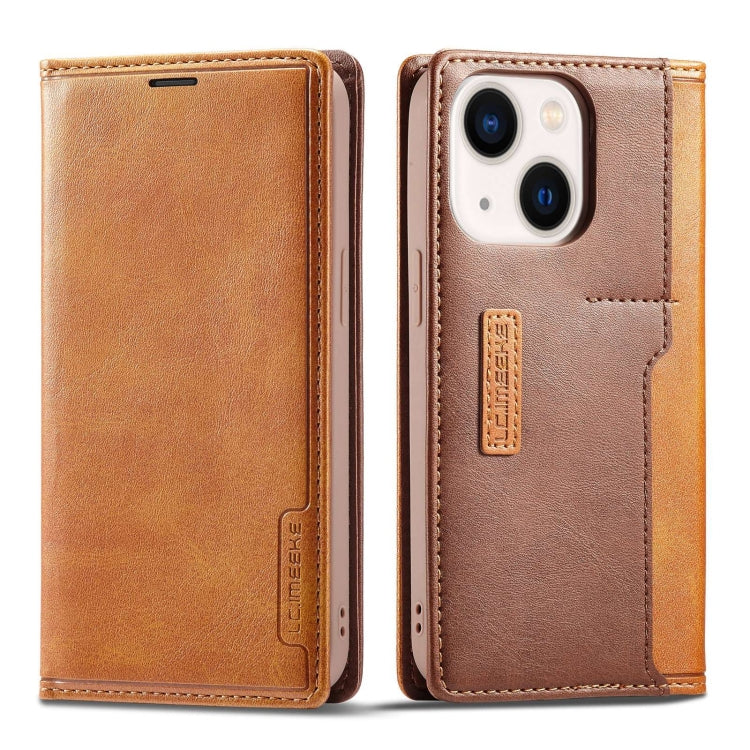 LC.IMEEKE LC-001 Color Matching Frosted Leather Phone Case