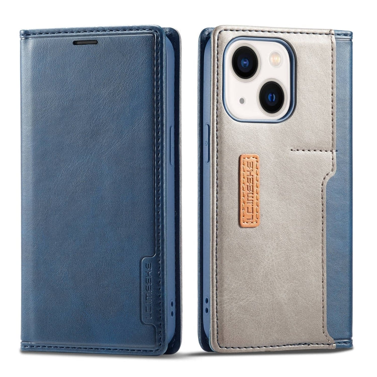 LC.IMEEKE LC-001 Color Matching Frosted Leather Phone Case