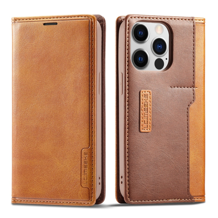 LC.IMEEKE LC-001 Color Matching Frosted Leather Phone Case