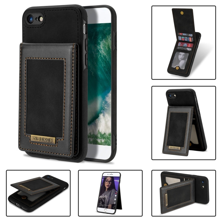 N.BEKUS Vertical Flip Card Slot RFID Phone Case, Series 3