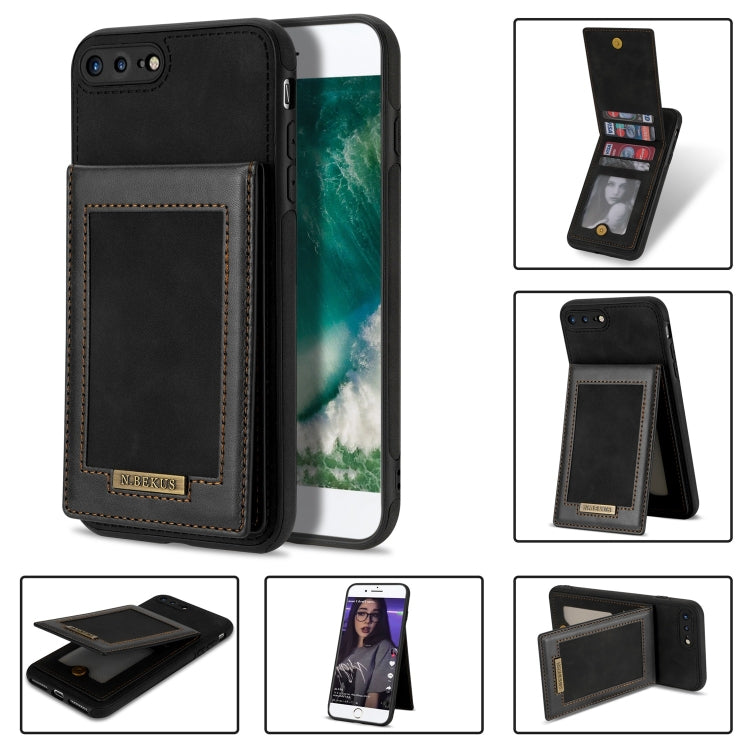 N.BEKUS Vertical Flip Card Slot RFID Phone Case, Series 2