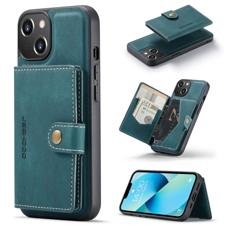 JEEHOOD Retro Magnetic Detachable Leather Phone Case