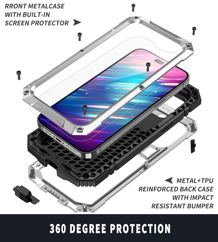 R-JUST Shockproof Waterproof Dust-proof Case with Holder