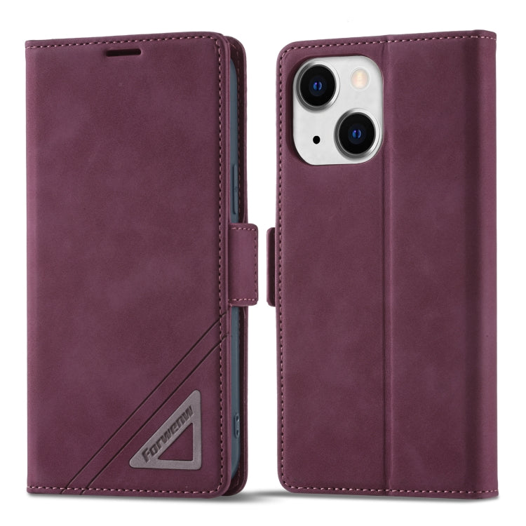 Forwenw Dual-side Buckle Leather Phone Case, Series 2