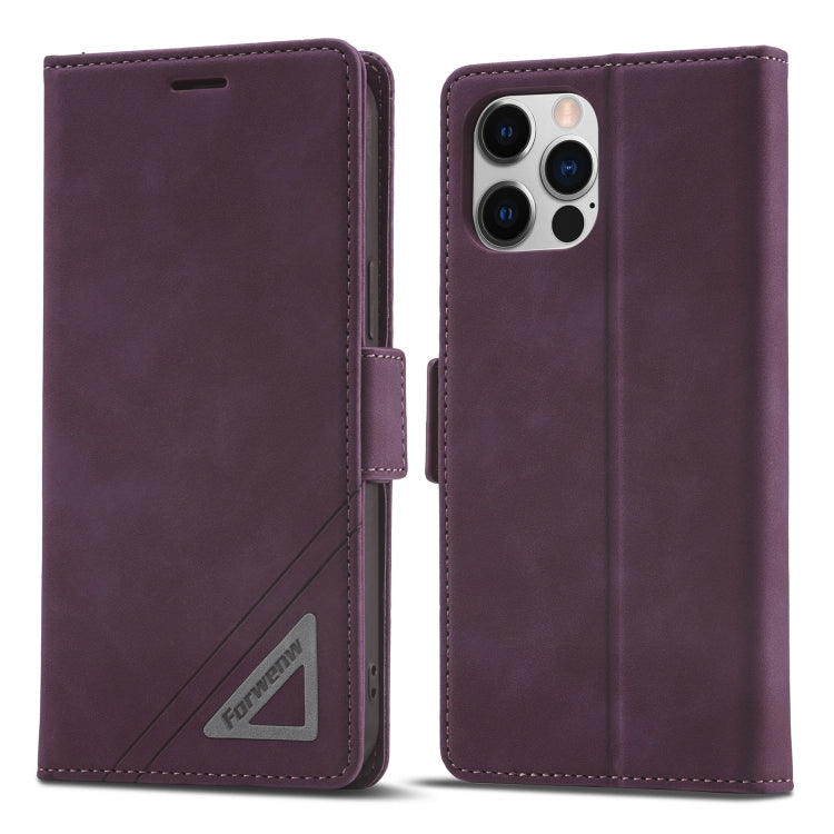 Forwenw Dual-side Buckle Leather Phone Case, Series 1