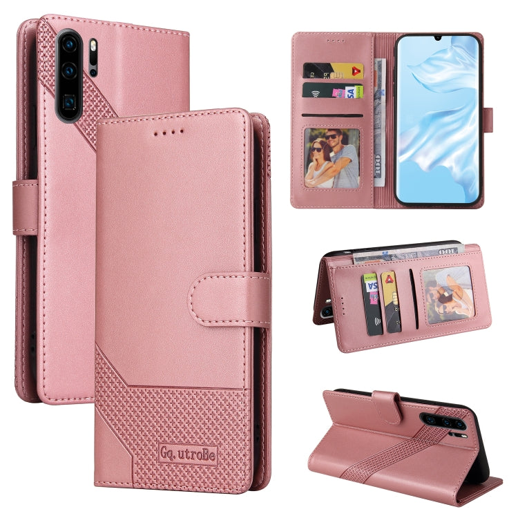 GQUTROBE Skin Feel Magnetic Leather Phone Case, For Huawei P Smart 2021, For Huawei P20 Lite, For Huawei P30 Pro, For Huawei P30 Lite, For Huawei P40 Lite, For Huawei P40 Pro