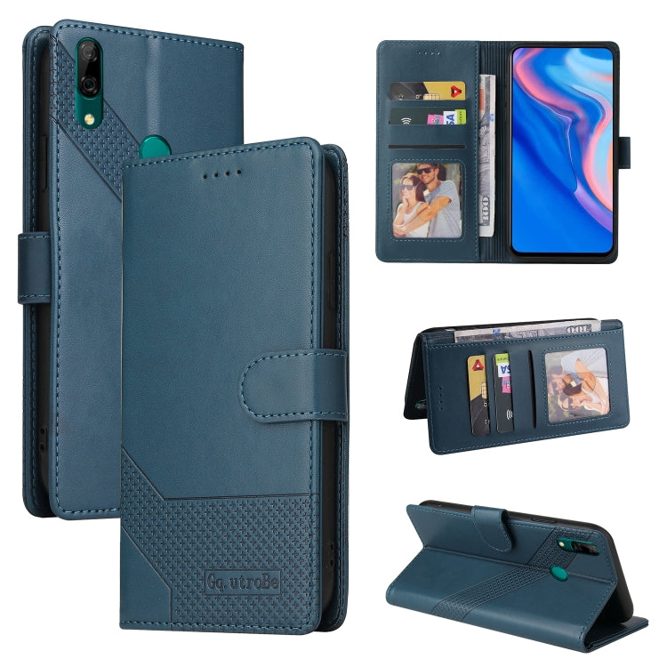 GQUTROBE Skin Feel Magnetic Leather Phone Case, For Huawei P Smart 2019, For Huawei P Smart Z