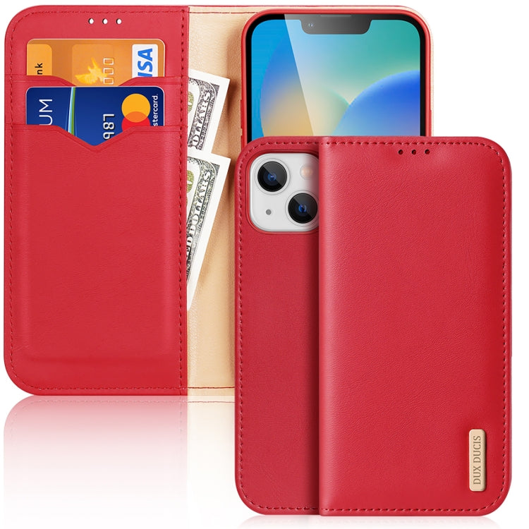 DUX DUCIS Hivo Series Cowhide + PU + TPU Leather Case