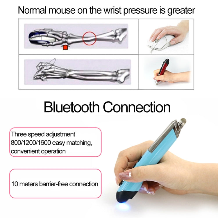 PR-08 Multifunctional Wireless Bluetooth Pen Mouse Capacitive Pen Mouse